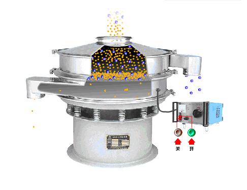 菠萝粉超声波振动筛工作图.gif