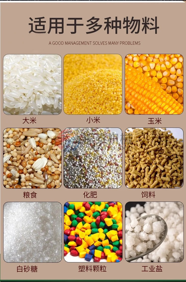 吨袋包装机适用物料